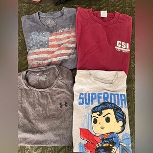 Lot of 4 assorted LARGE T shirts